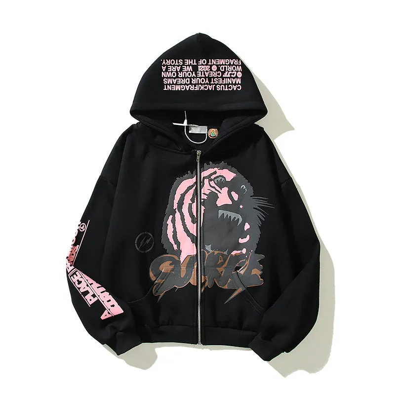 Tiger Beast 'S' Zip Hoodie