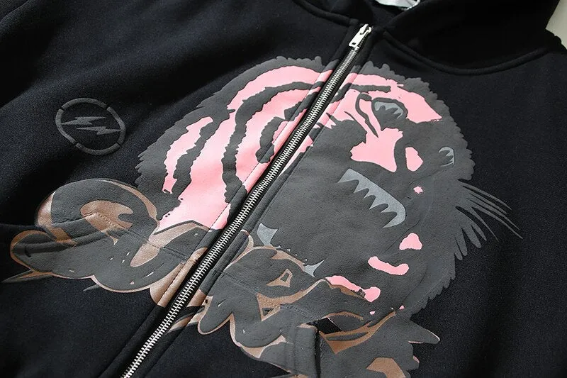 Tiger Beast 'S' Zip Hoodie