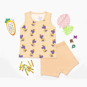 Top & Shorts Set - Babysaurus - 2 - 4 years