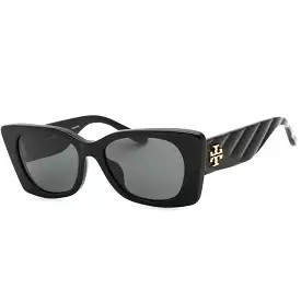 Tory Burch 0TY7189U Sunglasses Black / Grey Women's