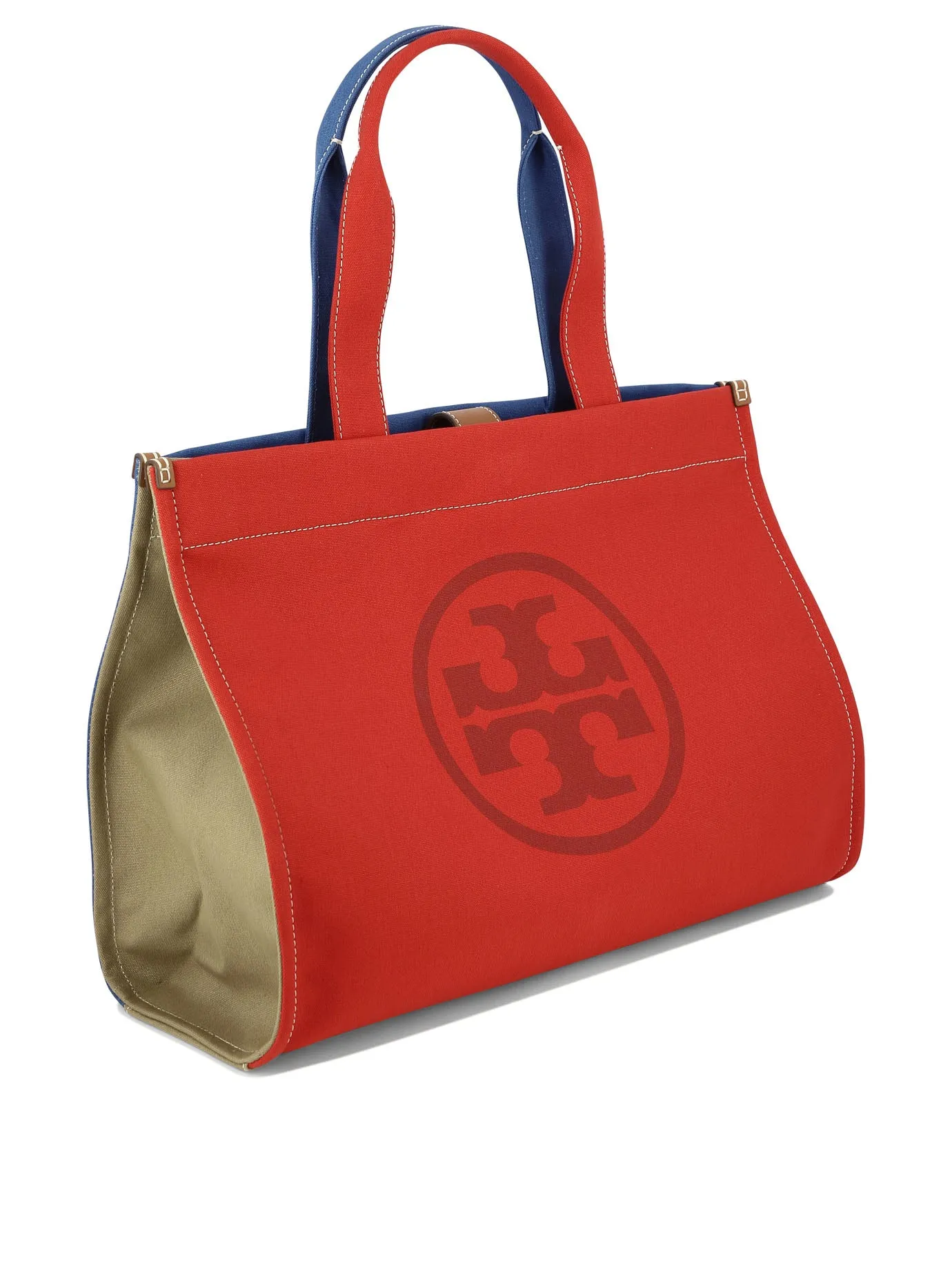 Tory Burch    Tory Burch Ella Colour Block Tote Bag