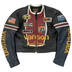 Vanson Leathers One Star Motorcycle Racer Jacket