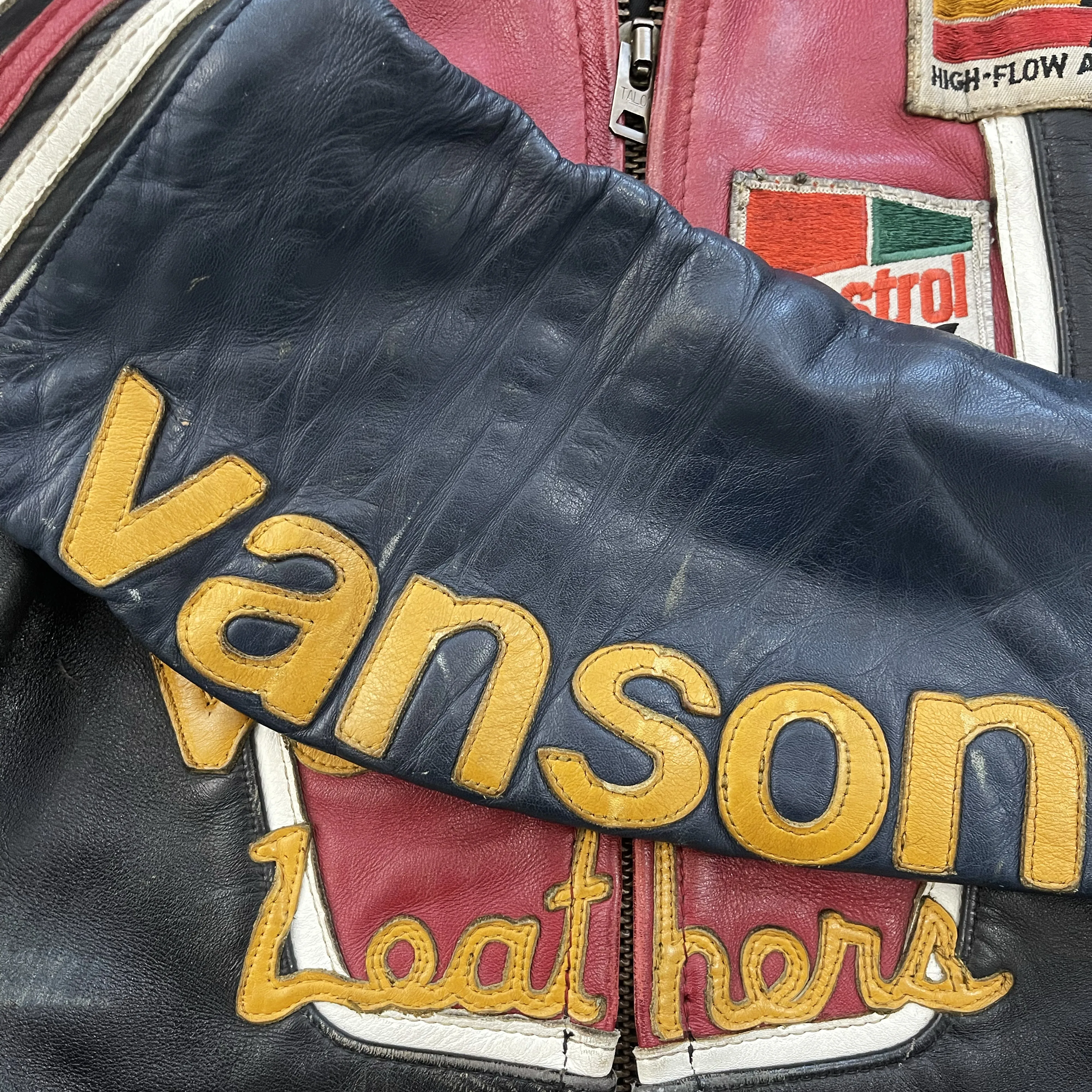 Vanson Leathers One Star Motorcycle Racer Jacket