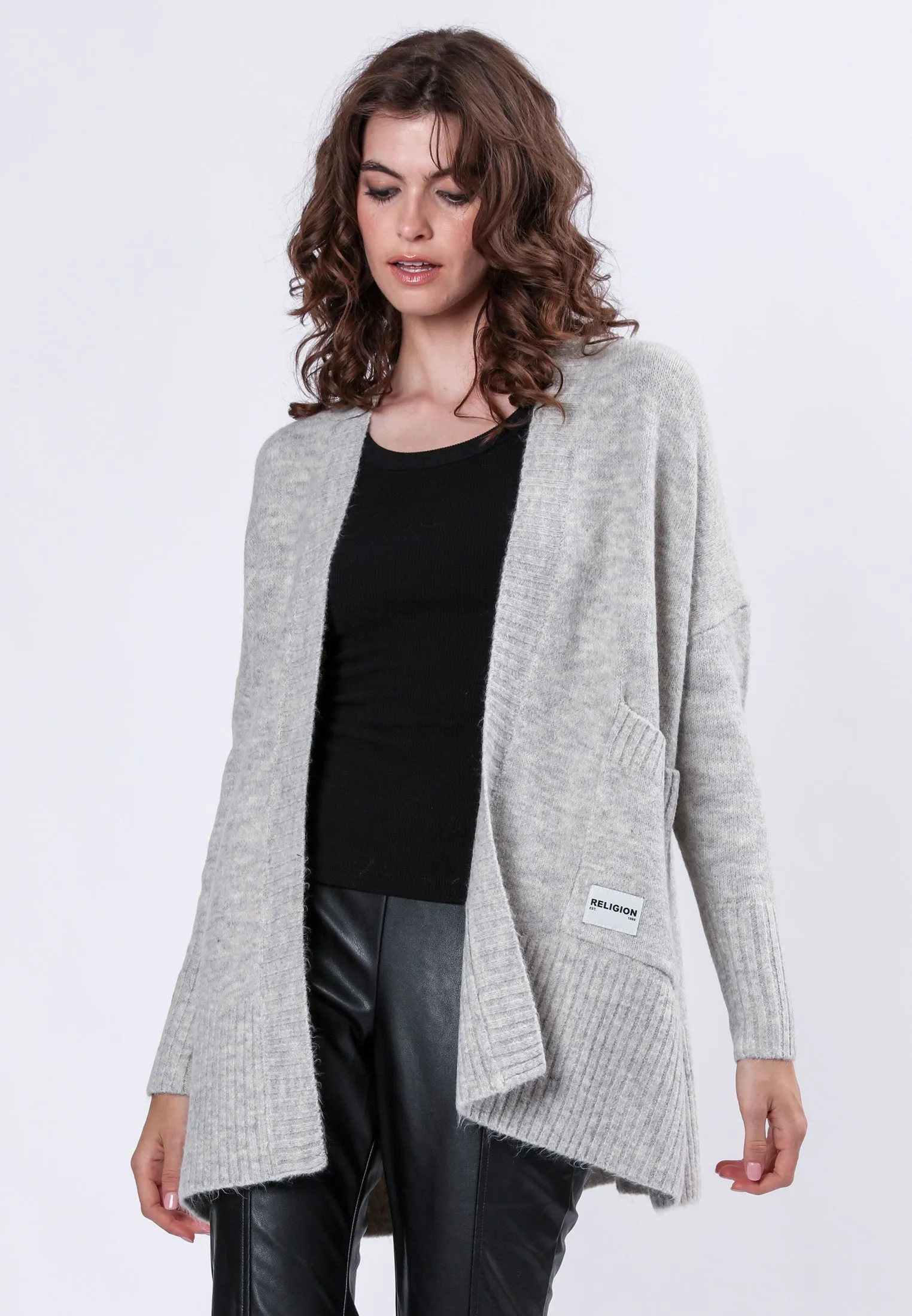 WILD CARDIGAN TAUPE