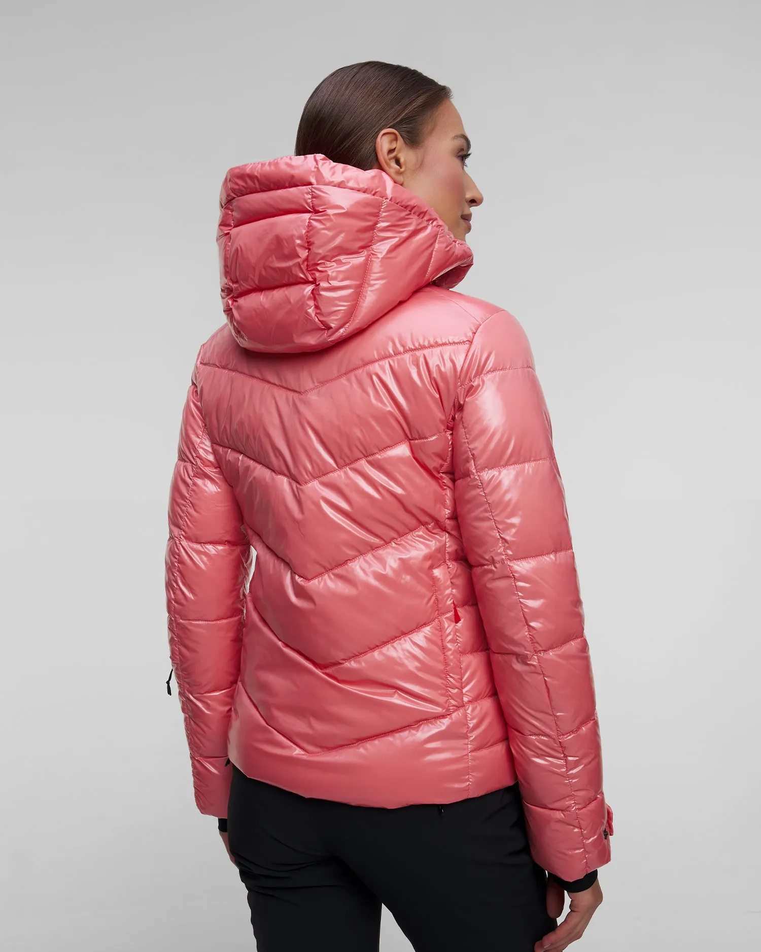 Women's pink ski jacket BOGNER FIRE+ICE Saelly2 34809140-505