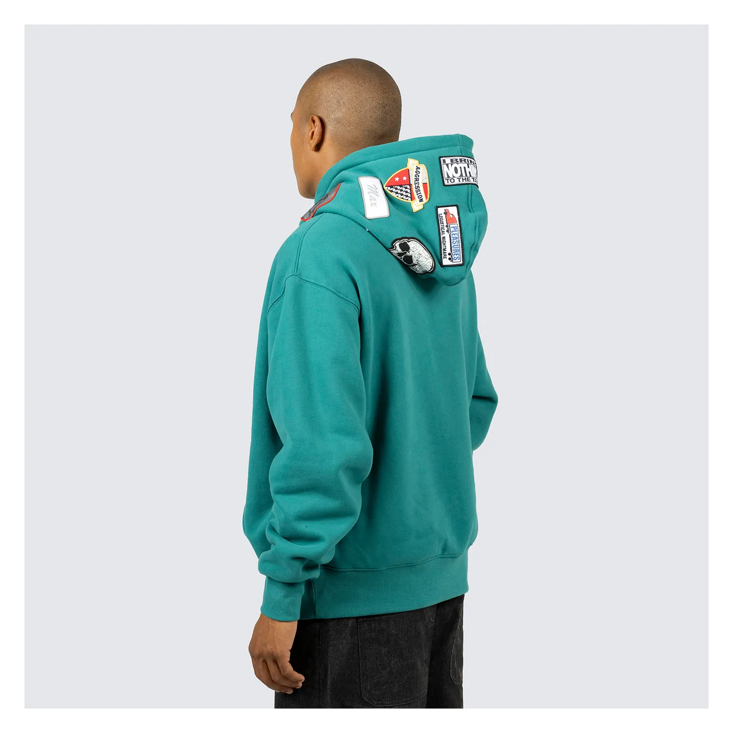 Worms Hoodie - Green