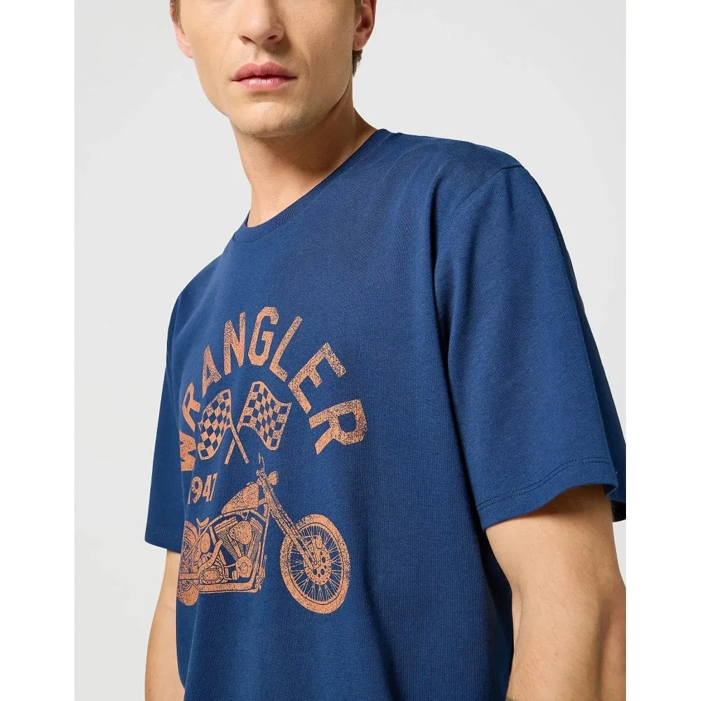 Wrangler Americana Tee Navy