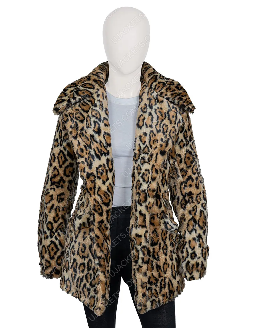 Yellowstone S02 Beth Dutton Cheetah Print Coat | Super Sale--40% OFF!!