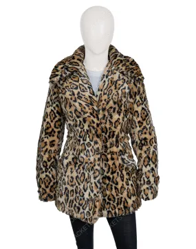 Yellowstone S02 Beth Dutton Cheetah Print Coat | Super Sale--40% OFF!!