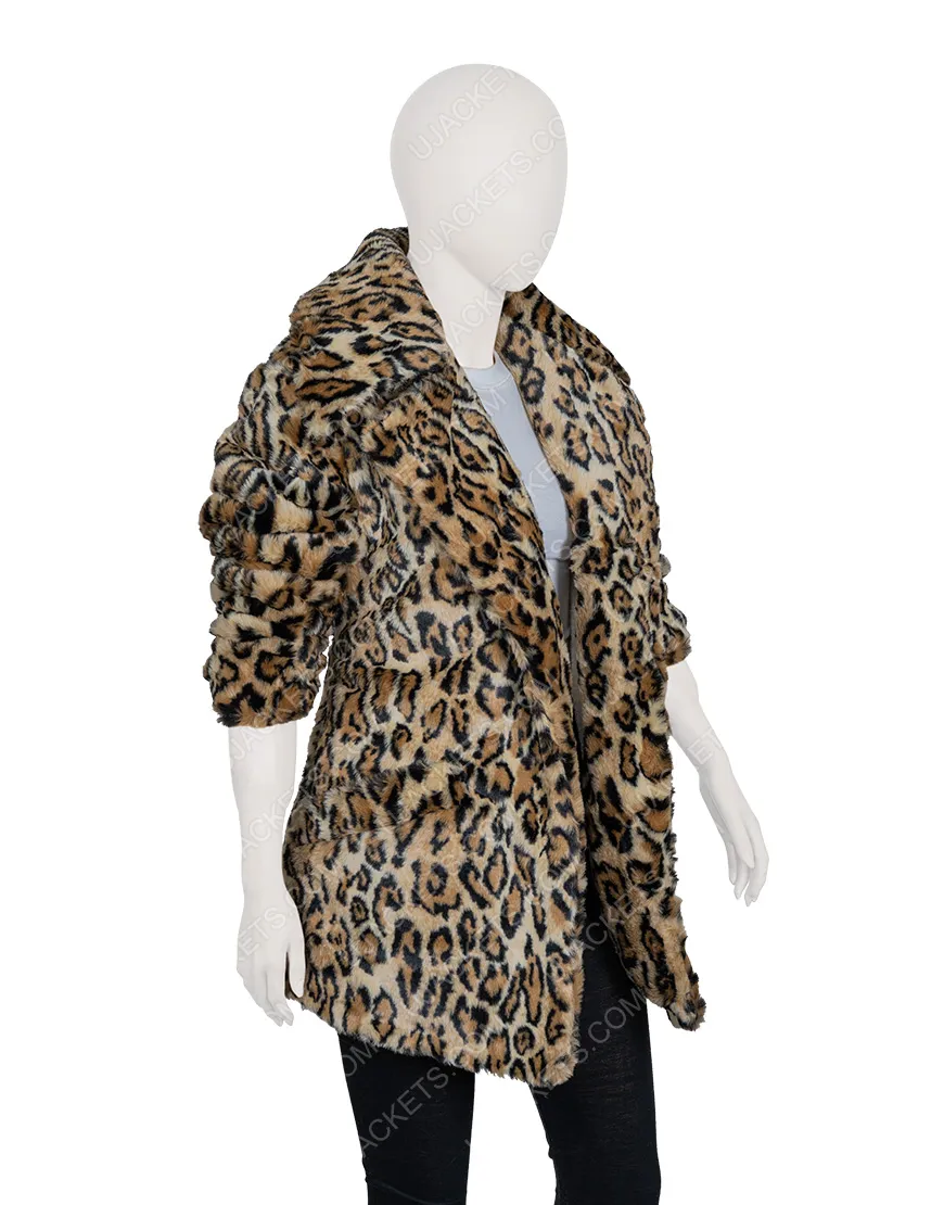 Yellowstone S02 Beth Dutton Cheetah Print Coat | Super Sale--40% OFF!!