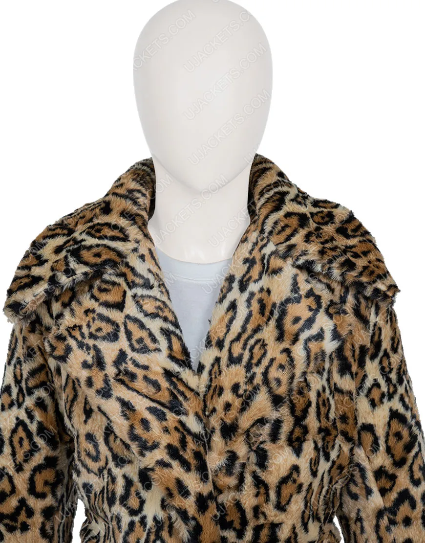 Yellowstone S02 Beth Dutton Cheetah Print Coat | Super Sale--40% OFF!!