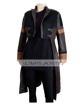 Zoe Saldana Guardians of The Galaxy 2 Gamora Coat - UJackets